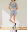 バイカラーショートパンツ
