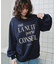 クルーネックルーズスウェットプルオーバー