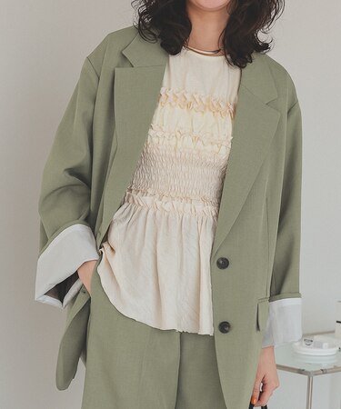 ワイドスリーブオーバージャケット