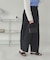 カーヴィーシルエットゴムパンツ