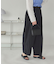 カーヴィーシルエットゴムパンツ
