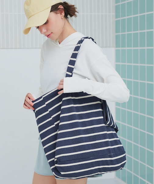 パイル地ビッグトートバッグ