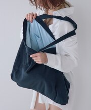 パイル地ビッグトートバッグ