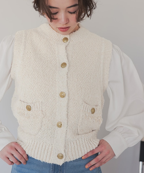 EC only】ラコステパリエンブレムワッペンダブルフェイス鹿の子