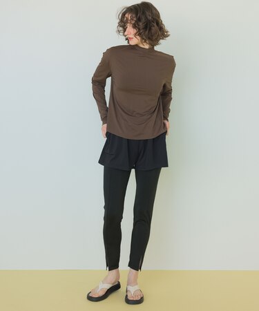 5点セット/ラッシュガードトップス×レギンス付ビキニ/水着