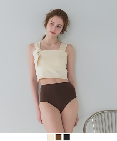 タイデザインニットビキニ/水着