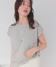 汗染み防止ダブルカフスTシャツ