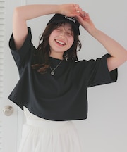 汗染み防止ルーズシルエットTシャツ
