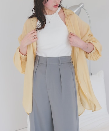 ベーシックシアーシャツ