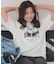 オーバーサイズピグメントフォトプリントTシャツ