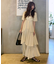 ランダムヘムティアードワンピース