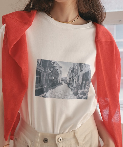 フォトプリントTシャツ