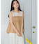シフォンフリルドッキングトップス