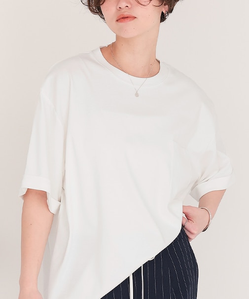 汗染み防止ポケットTシャツ