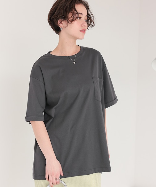 汗染み防止ポケットTシャツ