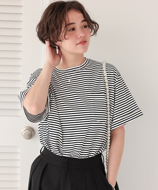 汗染み防止ポケットTシャツ
