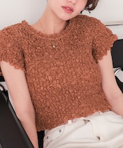 ポコポコシャーリングシアートップス