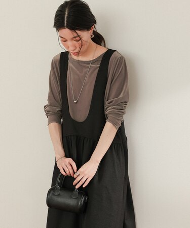 シアーベロアロングTシャツ