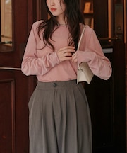 シアーベロアロングTシャツ