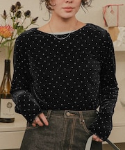 シアーベロアロングTシャツ
