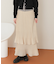 リリープリーツティアードスカート