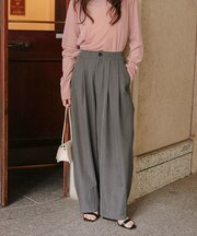 ボリュームコクーンパンツ