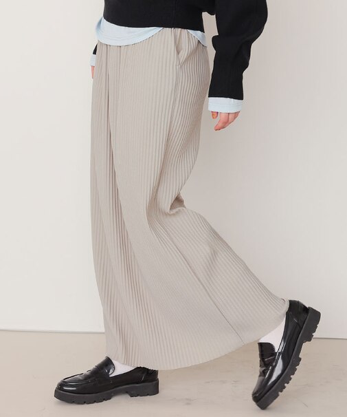 セルフカットロングIラインスカート