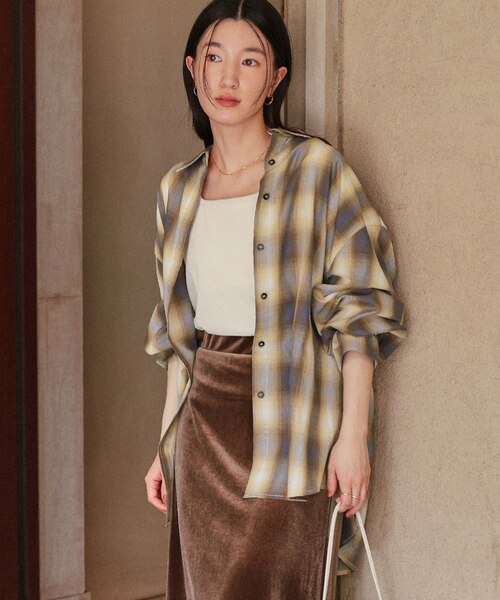 マルチウェイオーバーシャツ　チェック　完売品 マルチウェイチェックオーバーシャツ｜ティティベイトの通販