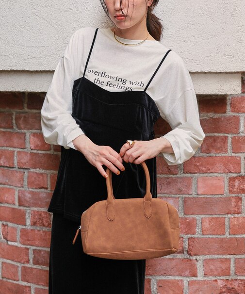 文字プリントシアーロングTシャツ