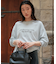 文字プリントシアーロングTシャツ