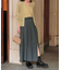 サイドスリットプリーツスカート