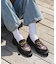 厚底ビット付きローファー