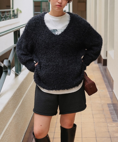 ショートニットパンツ｜ティティベイトの通販｜&mall（アンド