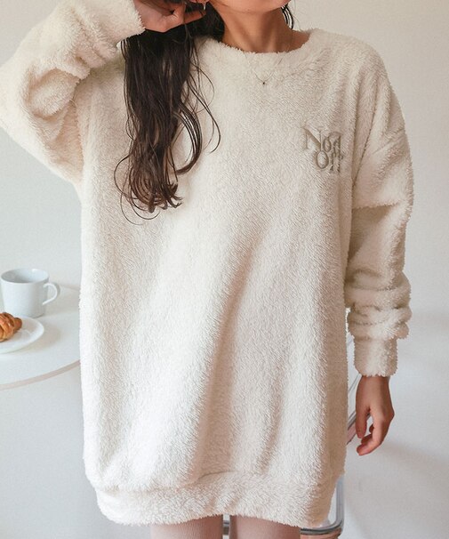 ふわもこマシュマロタッチチュニックトップス