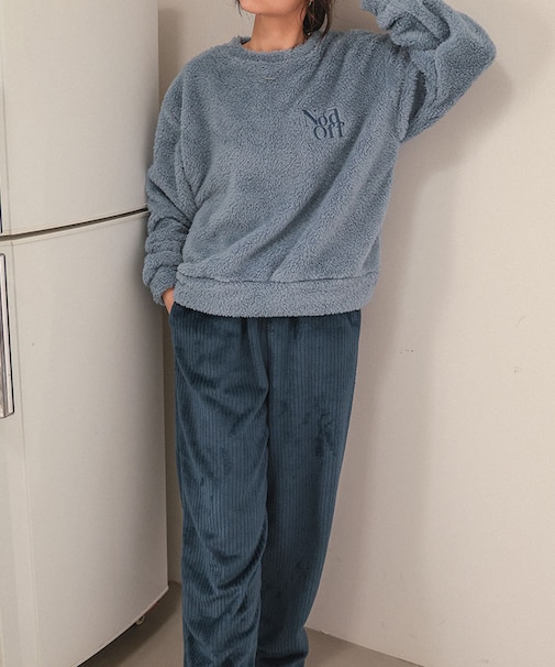 ふわもこマシュマロタッチパジャマセットアップ