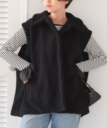 2wayフレアシルエットボアアウター