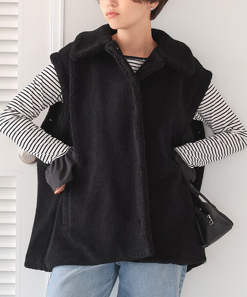 2wayフレアシルエットボアアウター