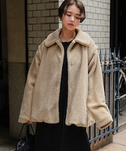 2wayフレアシルエットボアアウター