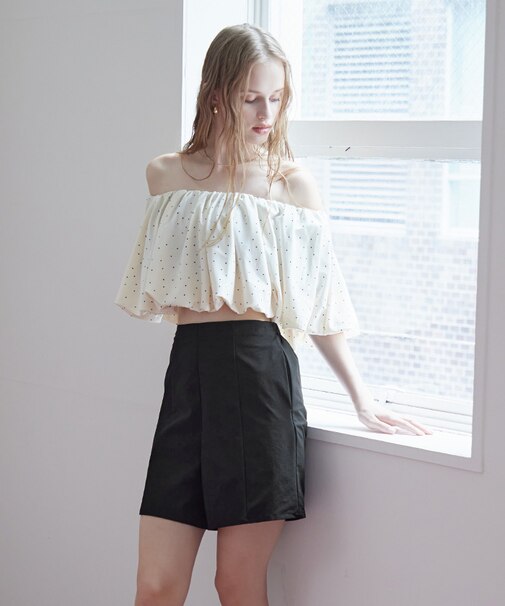 ストレートシルエットショートパンツ/水着