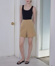 ストレートシルエットショートパンツ/水着