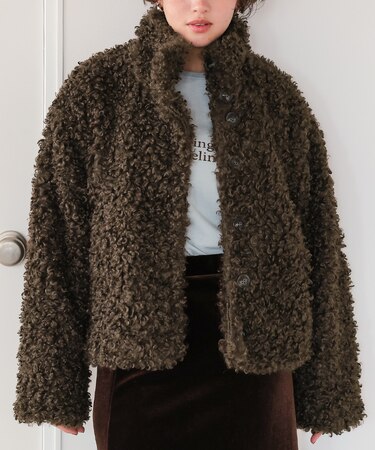 プードルフェイクファージャケット