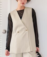 バックフレアAラインベスト