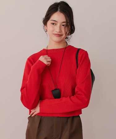 クリア釦UVケアニットカーディガン