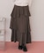 ランダムヘムティアードスカート