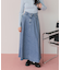 ライトオンスデニムフレアスカート
