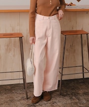 ストレートシルエットデニムパンツ