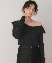 マルチwayフリルカットソートップス