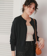 UVケアコンパクトニットカーディガン