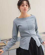 スリットデザイントップス