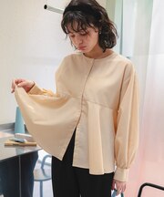 フレアシルエットシャツ